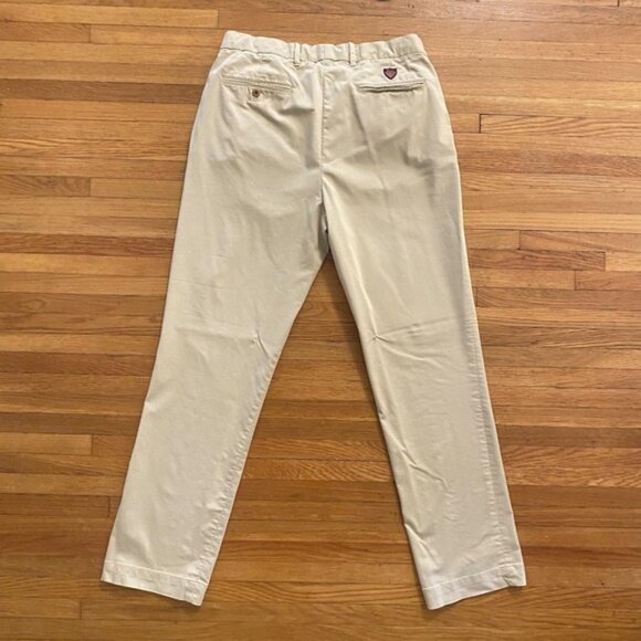 Polo Golf Ralph Lauren Pants Mens 35x32 Khaki Golf Classic Fit Cotton Stretch - Picture 12 of 16
